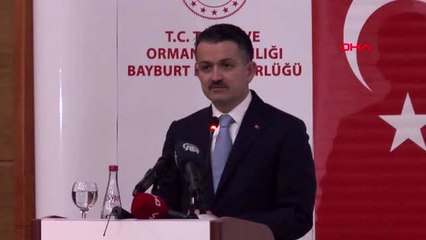 Bayburt bakan pakdemirli 5 yıllık plan, 25 yıla ışık tutacak