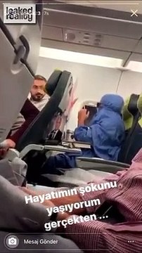 Mulher tenta provocar incêndio durante uma viagem de avião