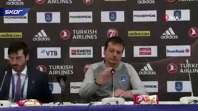 Ergin Ataman: Mağlubiyetten dolayı bütün sorumluluğu üzerime alıyorum