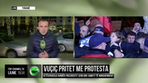 Vuçiç pritet me protesta/ Vetëvendosja kundër presidentit serb dhe samitit të Minishengenit
