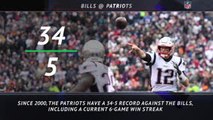 5 Things - Patriots look to continue dominance over Bills