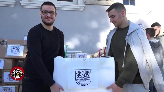 Stop - 4 shoqata nga Suedia dhe Stop ndihmojne te prekurit nga termeti! (20 dhjetor 2019)