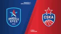 Anadolu Efes Istanbul - CSKA Moscow Highlights | Turkish Airlines EuroLeague, RS Round 15