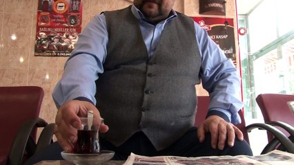 Çay içerken az daha ölüyordu