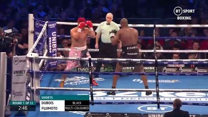 Daniel Dubois vs Kyotaro Fujimoto 2019-12-21