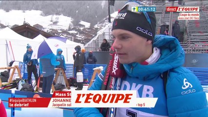 Jacquelin «Une course dingue» - Biathlon - CM