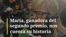 María, ganadora del segundo premio, nos cuenta su historia