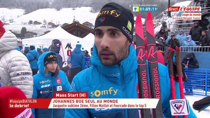 Fourcade «Les meilleurs ont gagné aujourd'hui» - Biathlon - CM