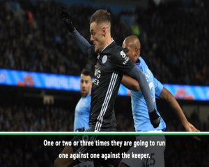 'Aggressive' Man City limited unstoppable Vardy - Guardiola