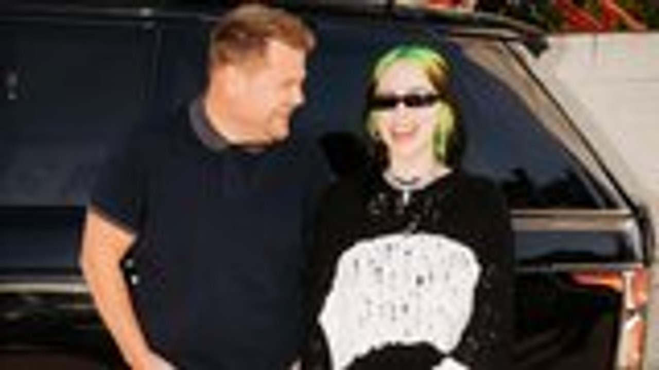 Billie Eilish Reserves a Seat Next to James Corden for "Carpool Karaoke" Segment | THR News