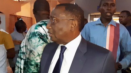 Sidya Touré de rétour à Conakry, parle de la de claration du Chef de l'Etat