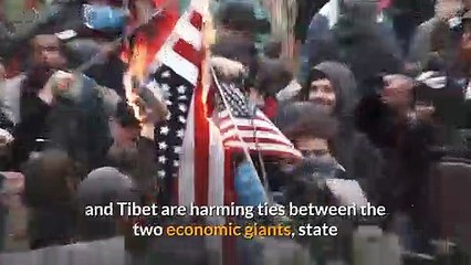 US interference harming Chinese interests, Xi tells Trump