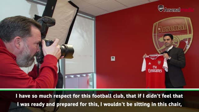 Arteta vows to 'burn blood' from Arsenal helm