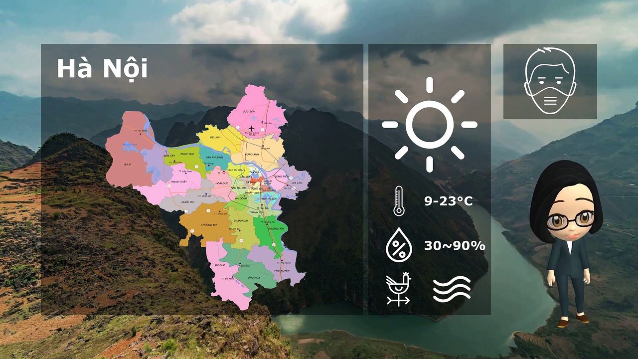 21/12/2019 Vietnam weather forecast