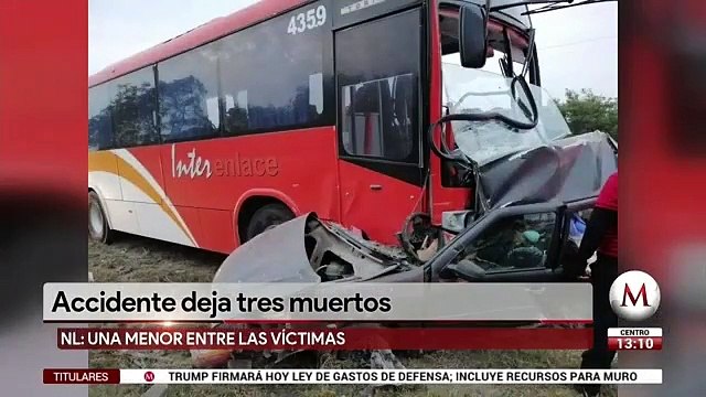 Mueren 3 mujeres tras choque en carretera Monterrey- Reynosa