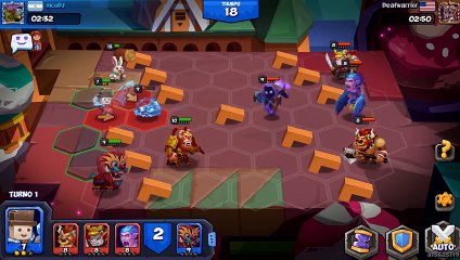 NicoDJ vs Deafwarrior (PvP) Tactical Monsters Rumble Arena