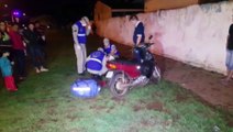 Bombeiros socorrem motociclista ferido no Bairro Interlagos