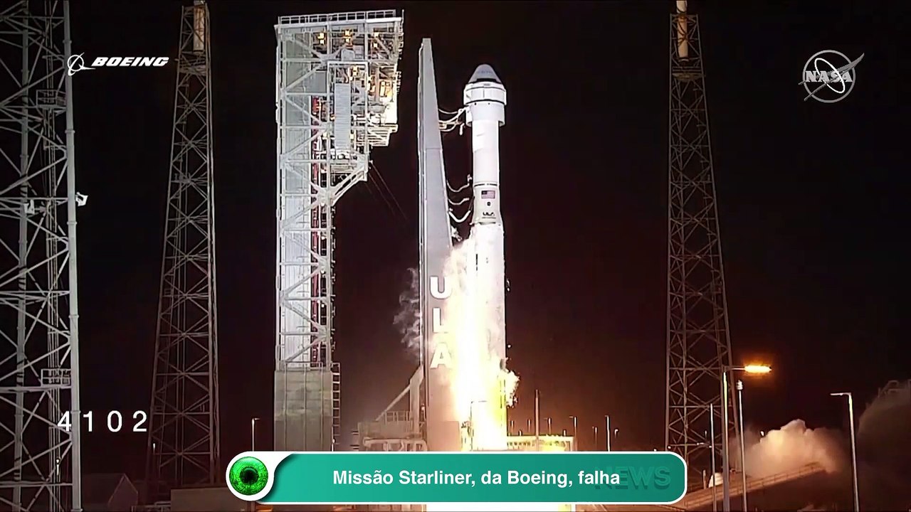 Missão Starliner, da Boeing, falha