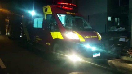 Criança cai do sofá, fica ferida e é resgatada pelo Corpo de Bombeiros