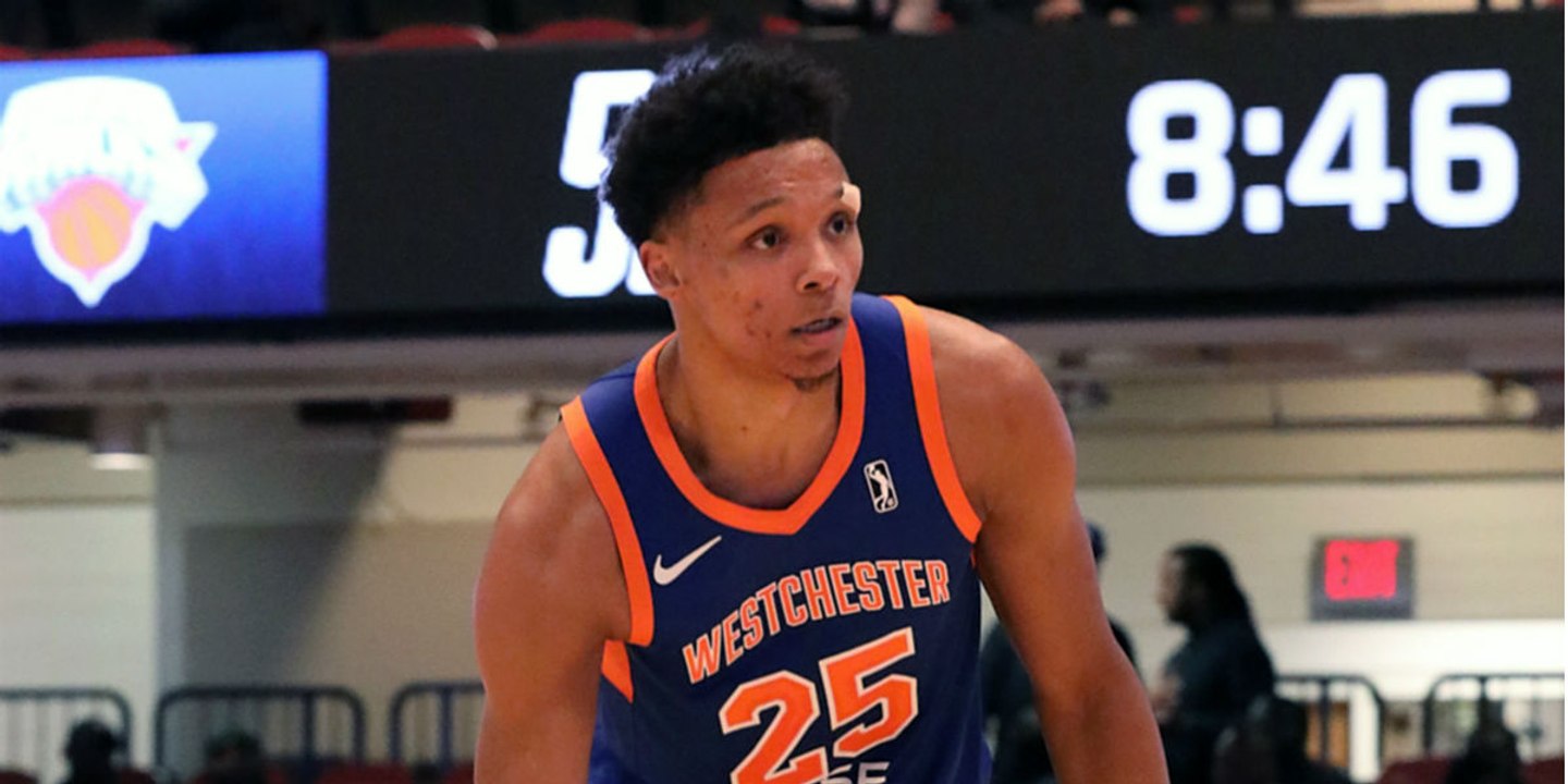 Ivan Rabb Posts 18-Point, 15-Rebound Double-Double vs. Greensboro Swarm