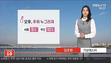 [날씨] 주말 추위 대신 '미세먼지'…수도권, 영서 눈발·빗방울