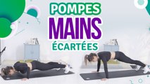 Pompes  mains écartées - Santé Physique