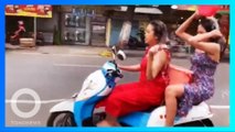 2 Wanita dari video keramas di atas motor terancam hukuman pidana - TomoNews