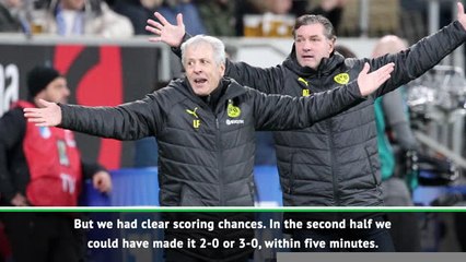 Favre frustrated with 'dumb' Dortmund