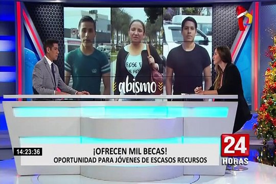 Ofrecerán 1000 becas para jóvenes de escasos recursos