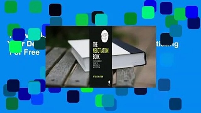 Full version The Negotiation Book: Your Definitive Guide to Successful Negotiating For Free