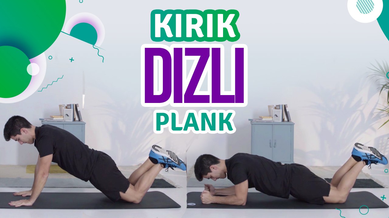 Kırık dizli plank - Sporcuyum