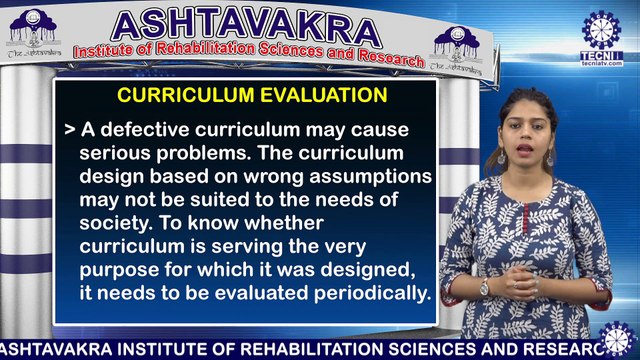 D.ED. SE (MR) || Ms. KHYATI KOHLI || CURRICULUM OVERVALUATION || AIRSR || TIAS || TECNIA TV