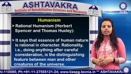 D.ED. SE (MR) || Ms. PARUL TYAGI || HUMANISM  || AIRSR || TIAS || TECNIA TV