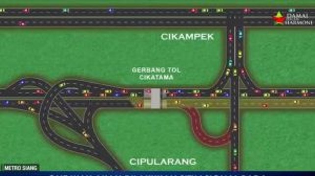 Ini Rekayasa Lalin Tol Jakarta-Cikampek Selama Libur Nataru