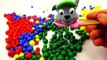 Paw Patrol Beads Cups Transform Toys, Learn Colors with Wrong Heads and Pounding Learning Toy