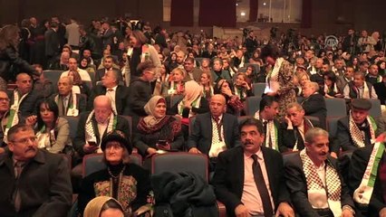 "Filistin Davasını Destekleyen Yılın Şahsiyeti" ödülü Hüseyin Tanrıverdi'ye verildi (1)