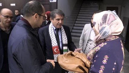 "Filistin Davasını Destekleyen Yılın Şahsiyeti" ödülü Hüseyin Tanrıverdi'ye verildi (2)
