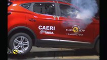 Le MG ZS EV électrique obtient cinq étoiles aux crash-tests Euro NCAP