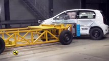 La Seat Mii obtient trois étoiles sur cinq possibles aux crash-tests Euro NCAP