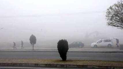 Yoğun sis etkili oluyor