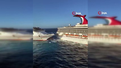 - Meksika’da İki Lüks Yolcu Gemisi Çarpıştı