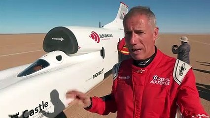 Bloodhound: Briten tüfteln am schnellsten Fahrzeug der Welt