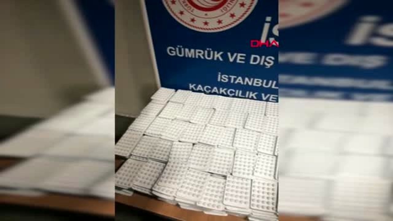 İstanbul ve sabiha gökçen havalimanlarında kaçak ilaç operasyonu