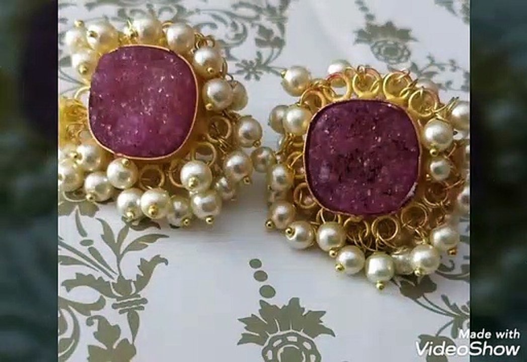 Beautiful earrings collection /short earrings designs /trendy earrings designs