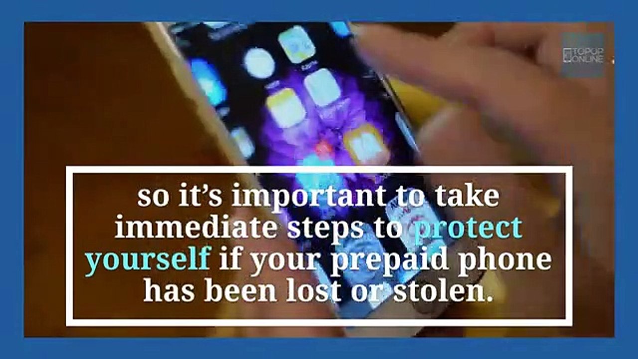 Lost Prepaid Phone? Here's What To Do