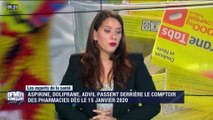 Aspirine, doliprane, advil passent derrière le comptoir des pharmacies dès le 15 janvier 2020 - 21/12
