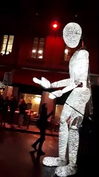 Les lumières de Lyon - Le Géant de lumière