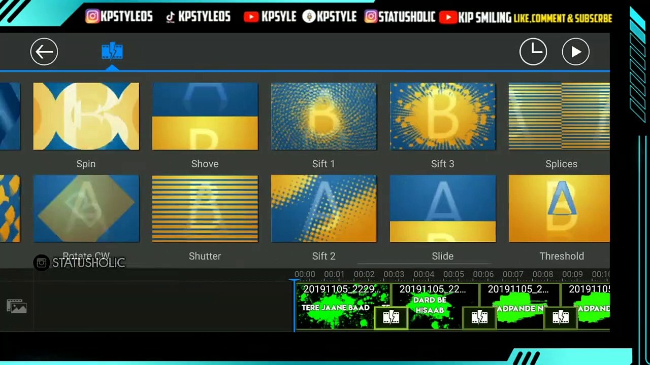 New Style Editing Toturial WhatsApp Status | Splash WhatsApp Status | Status Editing Toturial
