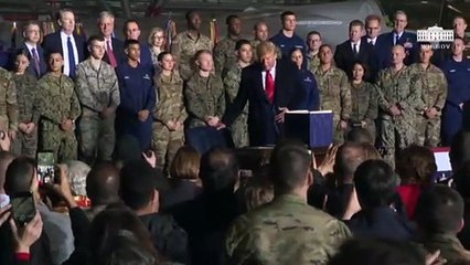 Trump anuncia la creación de la Fuerza Espacial estadounidense