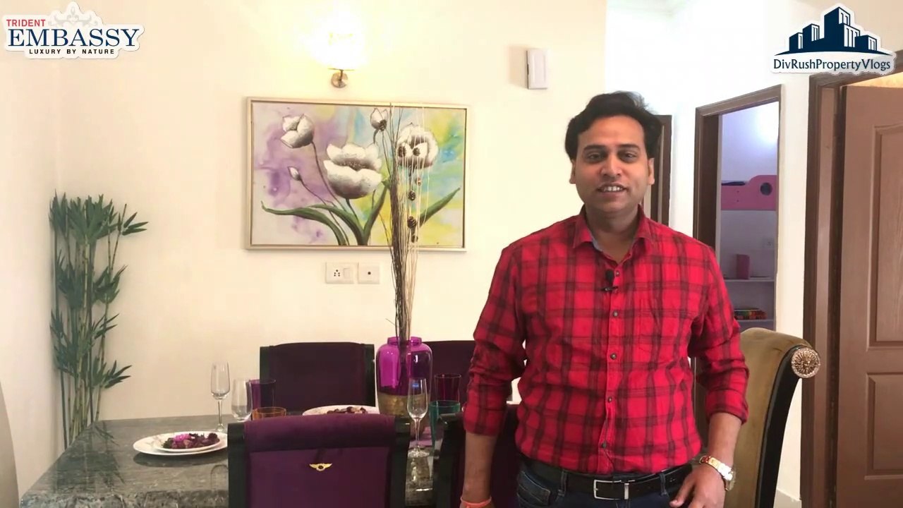 3 BHK with Flat in Greater Noida West | Trident Embassy | Close to proposed Metro station